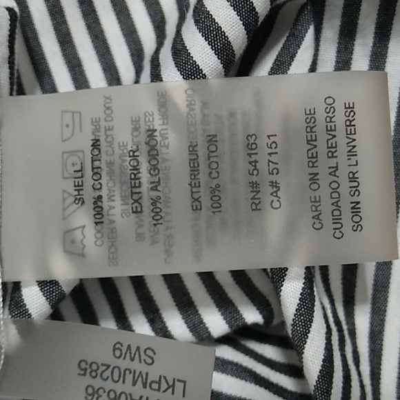 SALE! NWOT Karl Lagerfeld Paris Limited Edition Hi Lo Shirt Sz.LG (BX51) - Picture 12 of 13